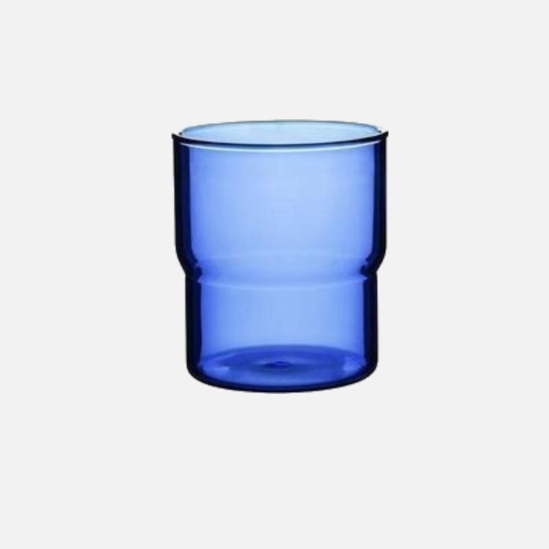 Stackable Borosilicate Drinking Glasses - Eco-Friendly, Dishwasher & Microwave Safe
