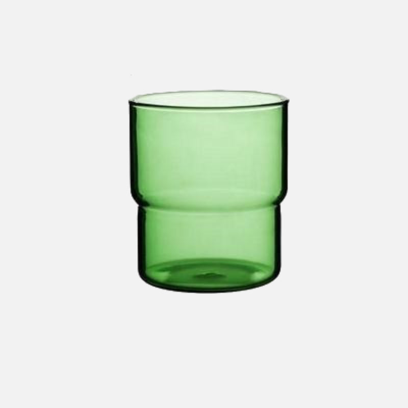Stackable Borosilicate Drinking Glasses - Eco-Friendly, Dishwasher & Microwave Safe