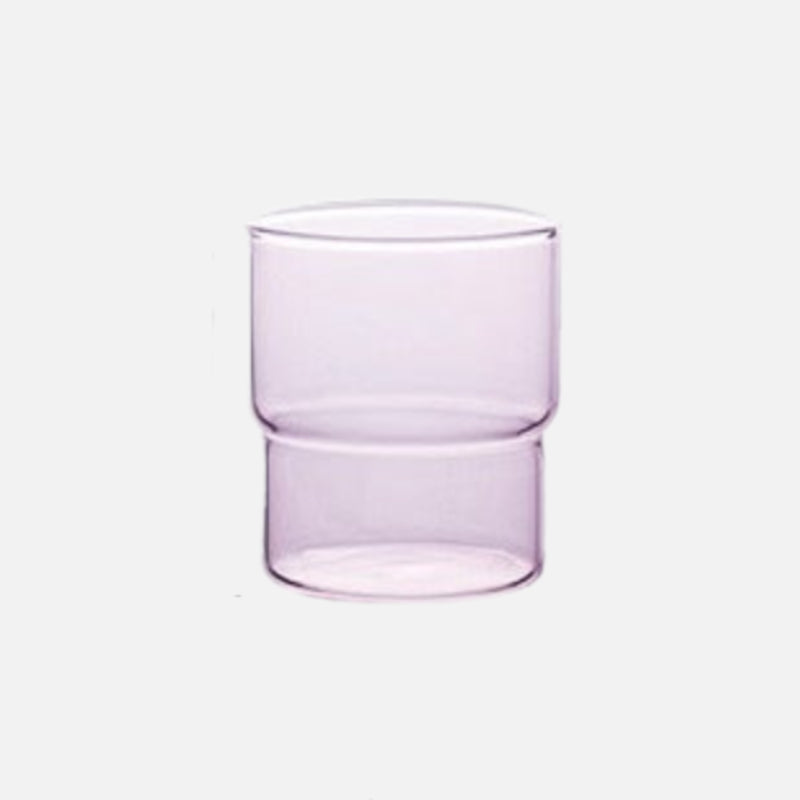 Stackable Borosilicate Drinking Glasses - Eco-Friendly, Dishwasher & Microwave Safe