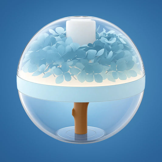 Ultrasonic Essential Oil Diffuser Humidifier with LED Night Light