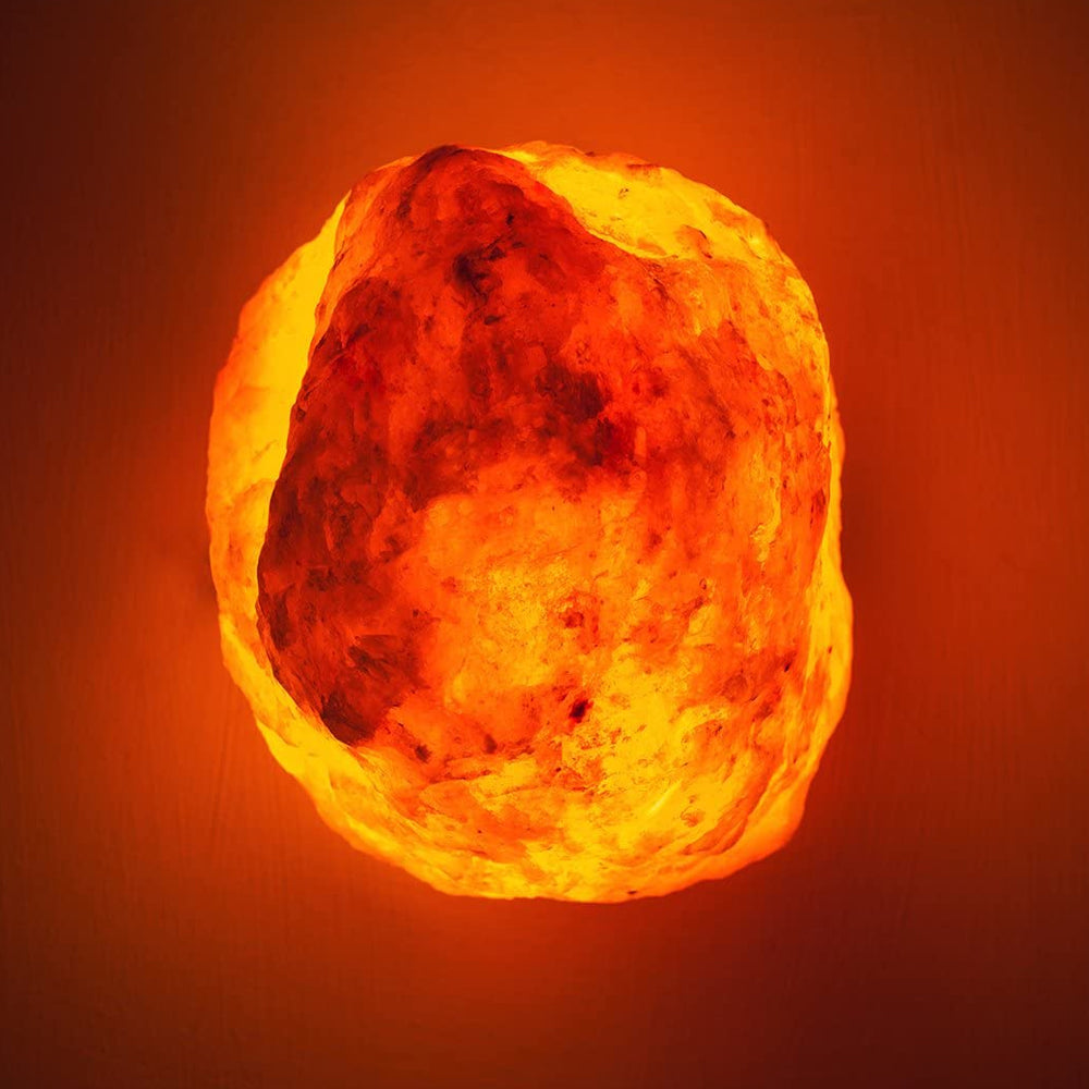 Himalayan Salt Lamp with Dimming Switch - Natural Pink Rock Salt