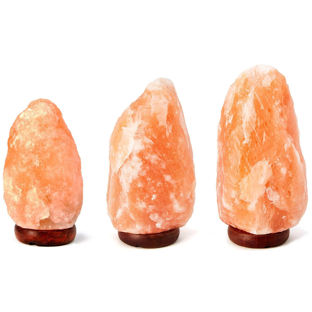Himalayan Salt Lamp with Dimming Switch - Natural Pink Rock Salt