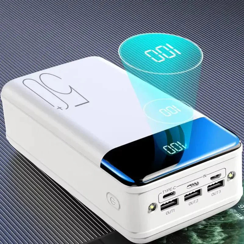 50,000mAh Portable Power Bank with Fast Charging