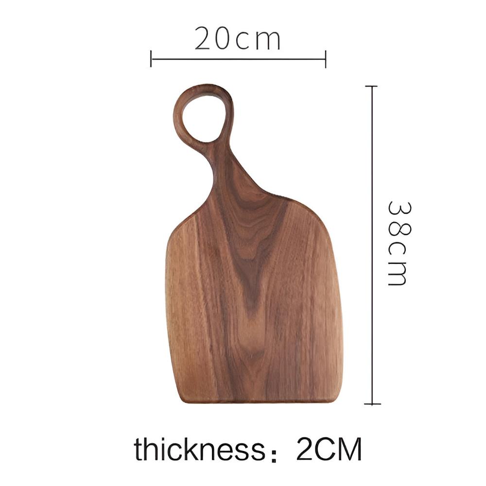 Wooden Chopping Board with Ergonomic Handle