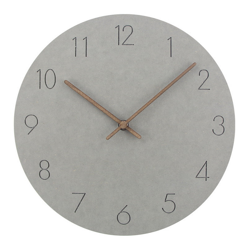 Nordic Minimalist 29cm Silent Wall Clock