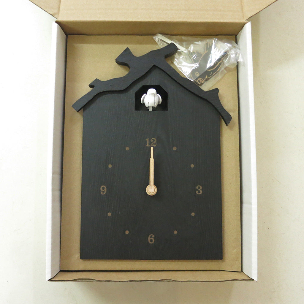 Cuckoo Pendulum Silent Wall Clock 12 Inch