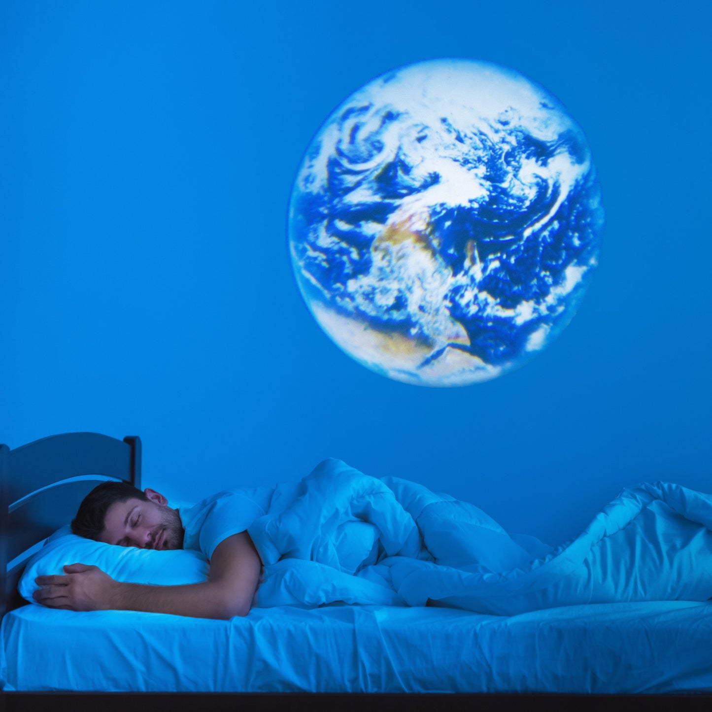 LED Earth Projection Lamp with 360° Adjustable Arm