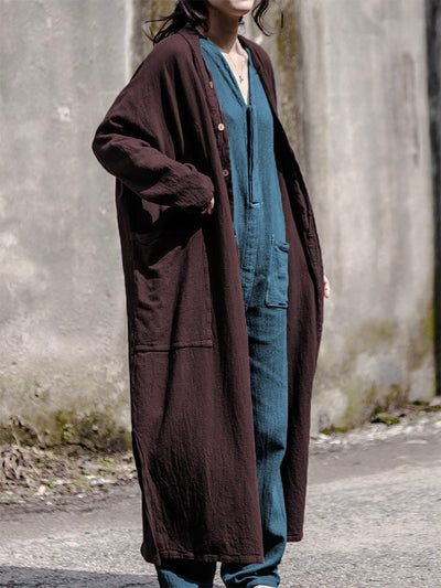 Allena - Relaxed Long Cardigan