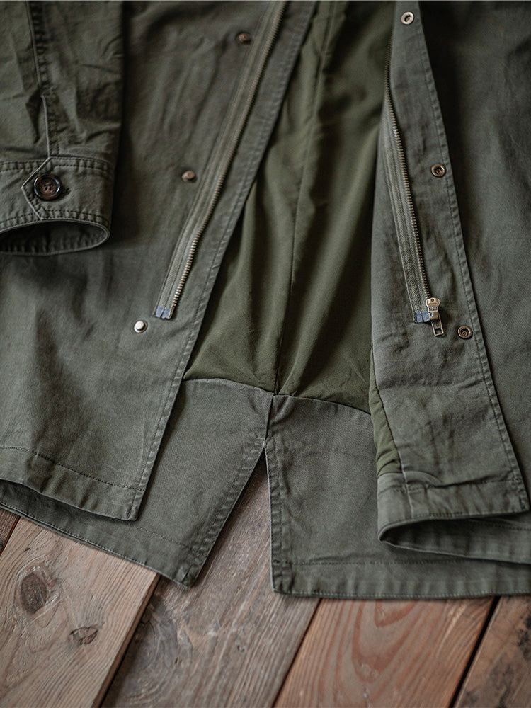 Hooded M51 Parka Shell with Adjustable Cuffs