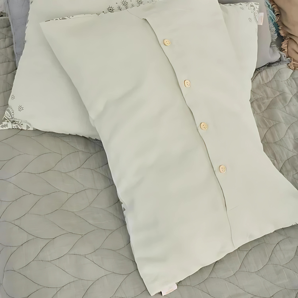 Soft Cotton Gauze Pillowcase with Boho Pattern
