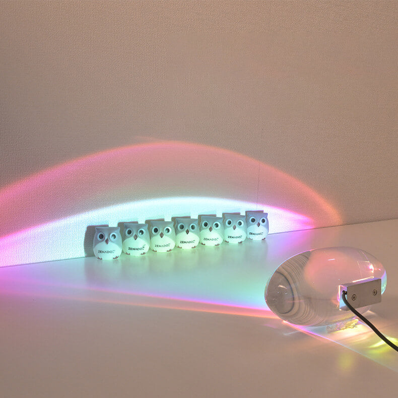 Creative Crystal Projection LED Table Lamp