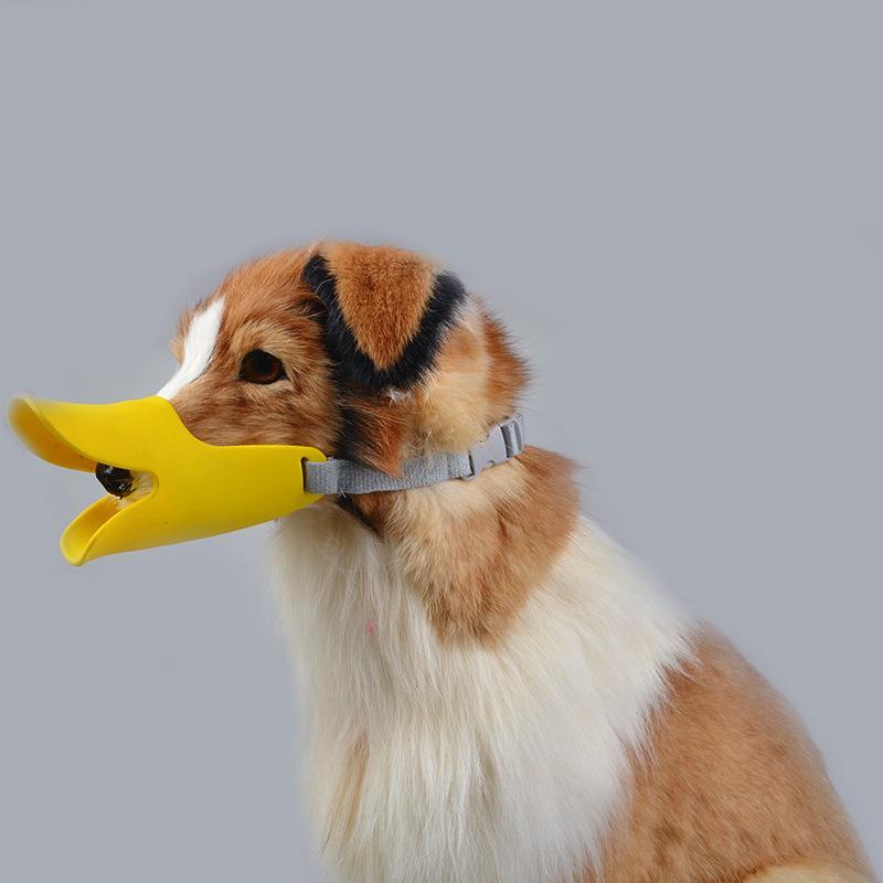 Adjustable Duck Bill Dog Muzzle for Safe Grooming and Bark Control