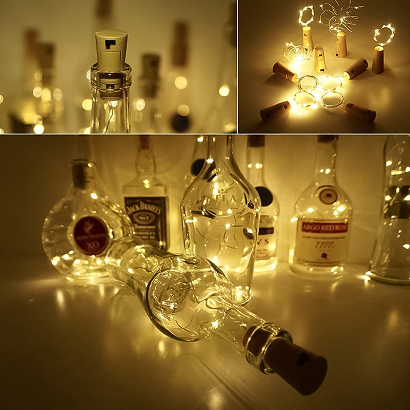 LED Bottle Light Cork Night Light for DIY Decor and Gifts