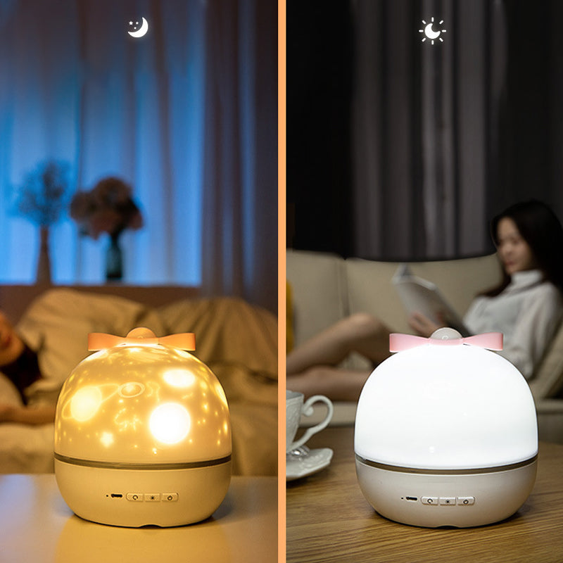 Star Projector Night Light with 6 Films and Music