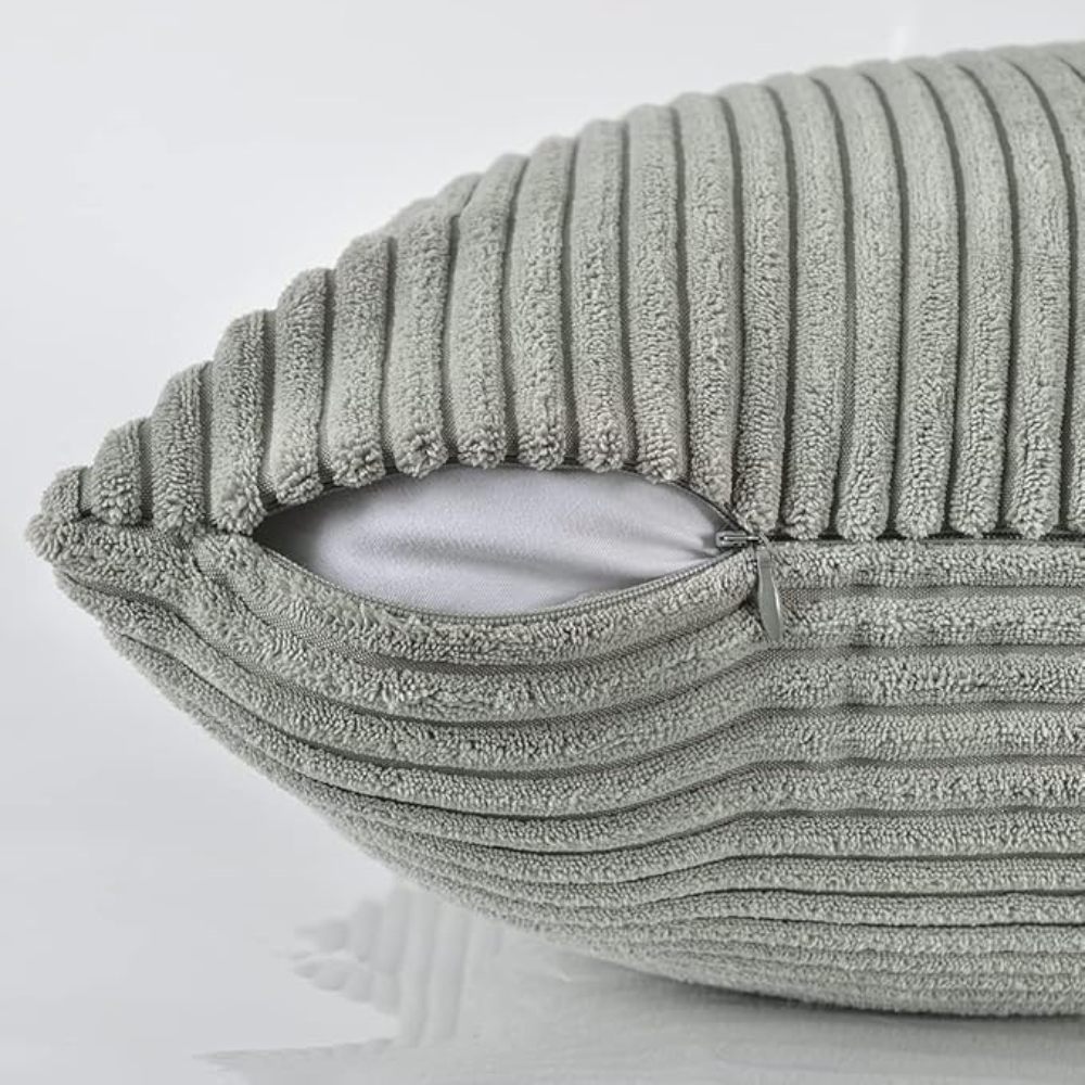 Rustic Soft Corduroy Cushion Cover