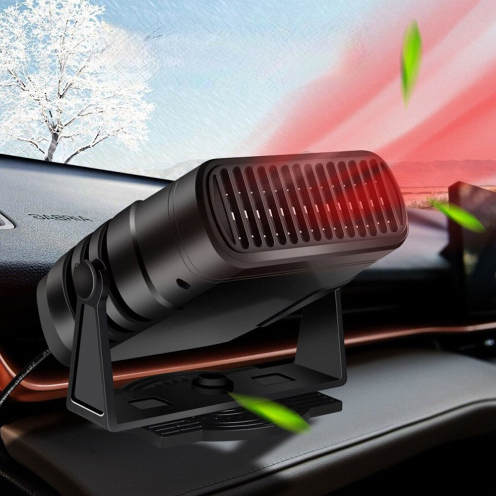 Portable 12V Car Heater and Windshield Defroster Fan