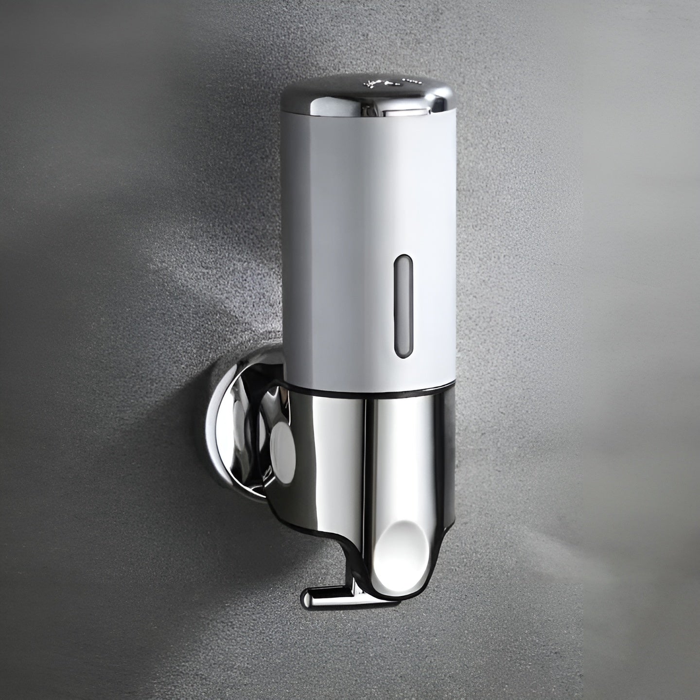 Wall-Mounted Marble Soap Dispenser for Bathroom