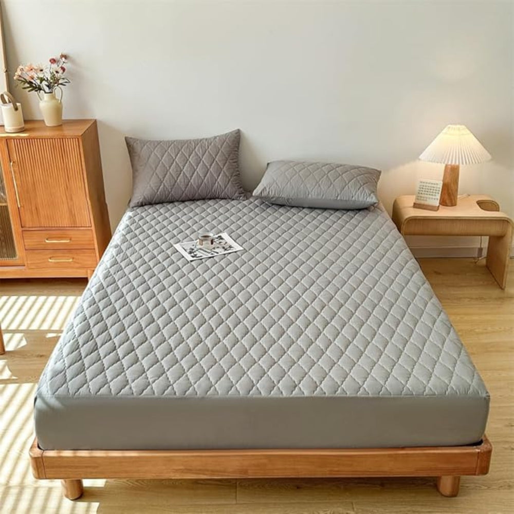 Waterproof Luxury Fitted Sheet Set with Deep Pockets