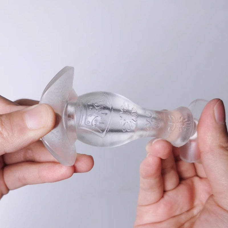 Transparent Silicone Door Stopper with Strong Adhesive