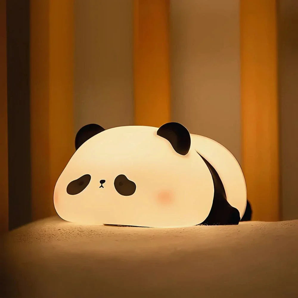 Rechargeable Soft Silicone Animal Night Light with Adjustable Brightness