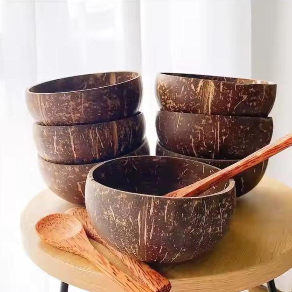 Handcrafted Eco-Friendly Coconut Bowls