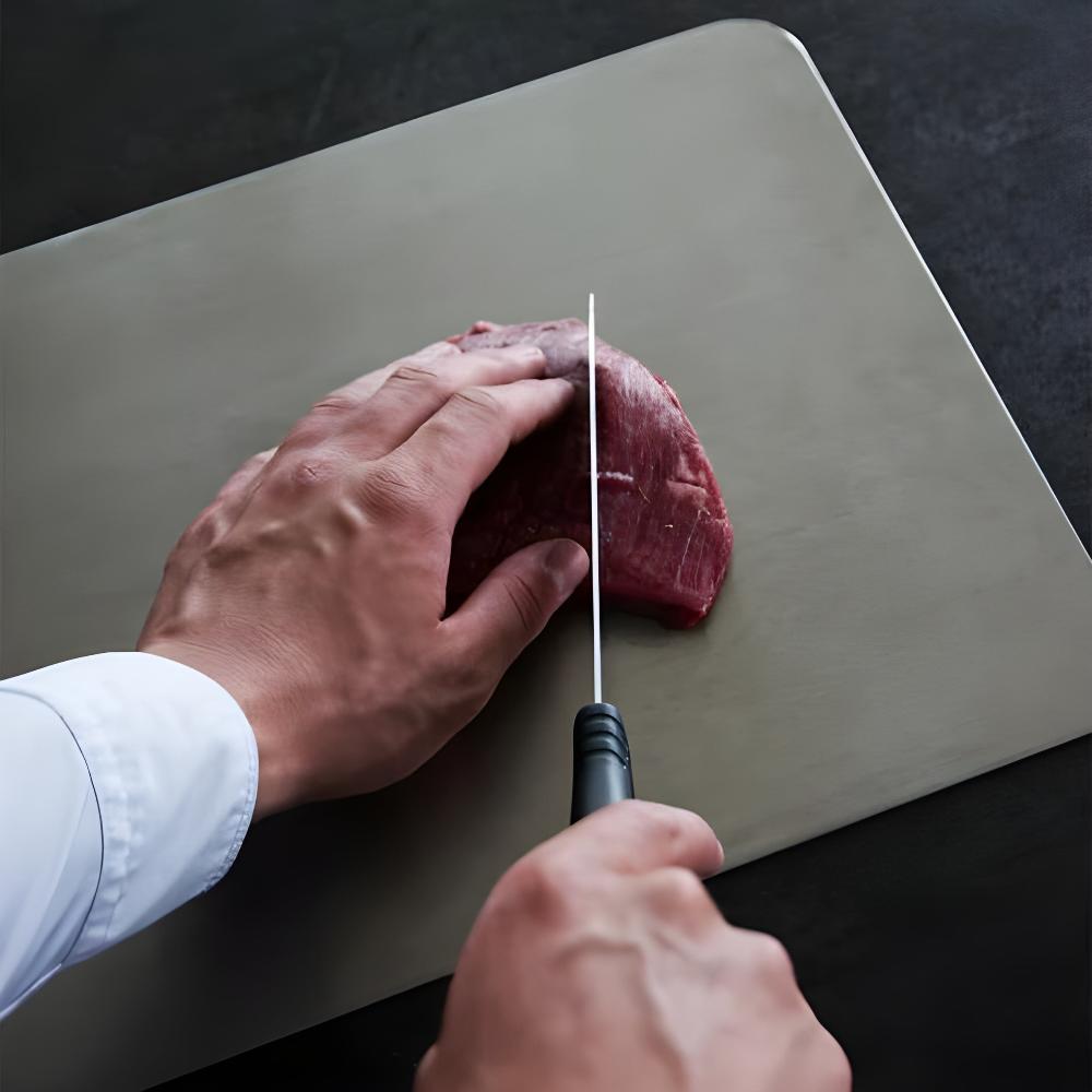 Premium SUS304 Stainless Steel Chopping Board