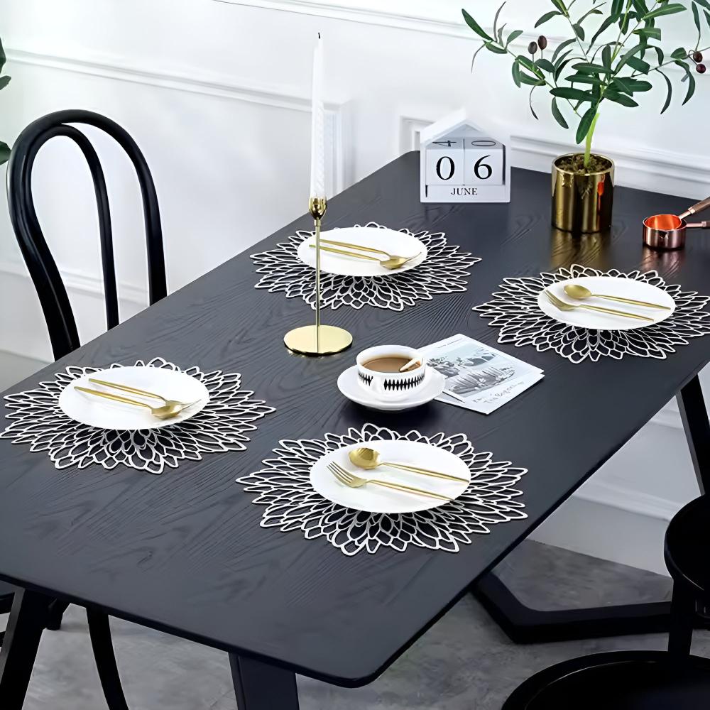 Chrysanthemum Floral Heat-Resistant Placemat