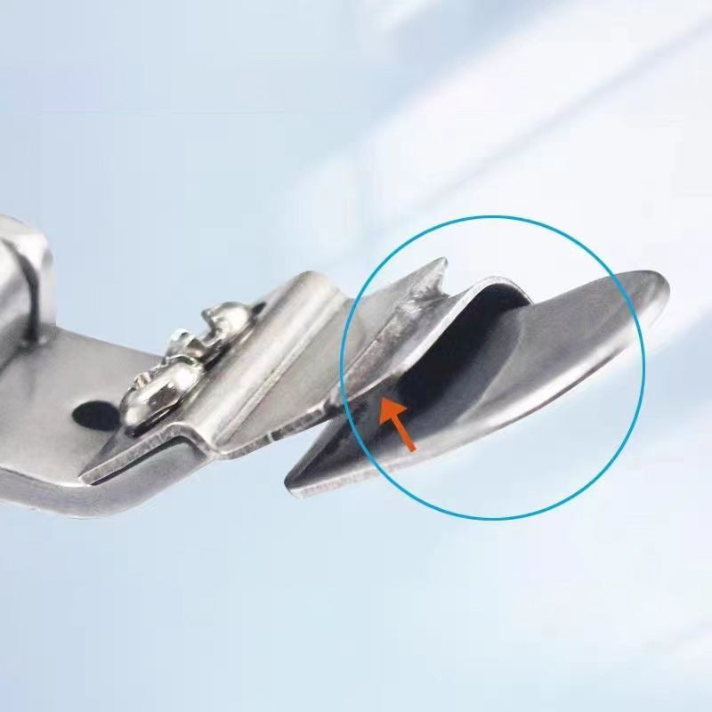Foldable Sewing Edge Foot for Flat Seam Machines