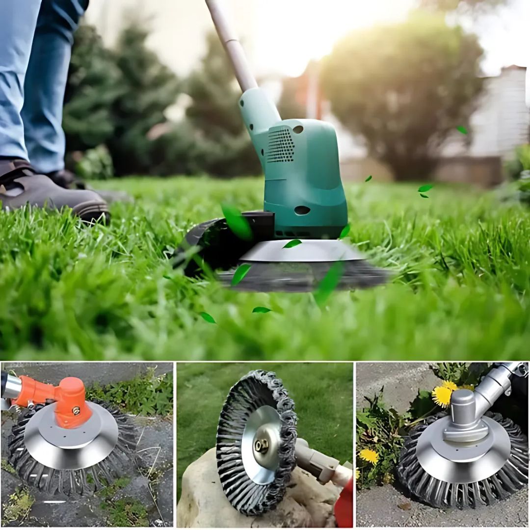Round Steel Wire Weed Brush for Trimmers