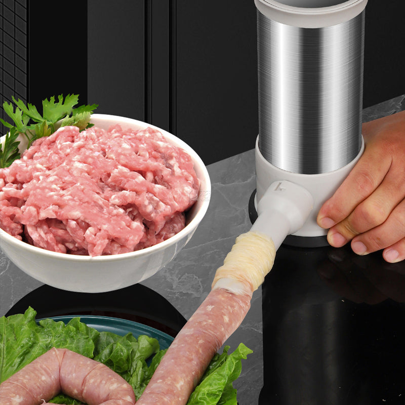 Stainless Steel Sausage Filler with 4 Nozzles
