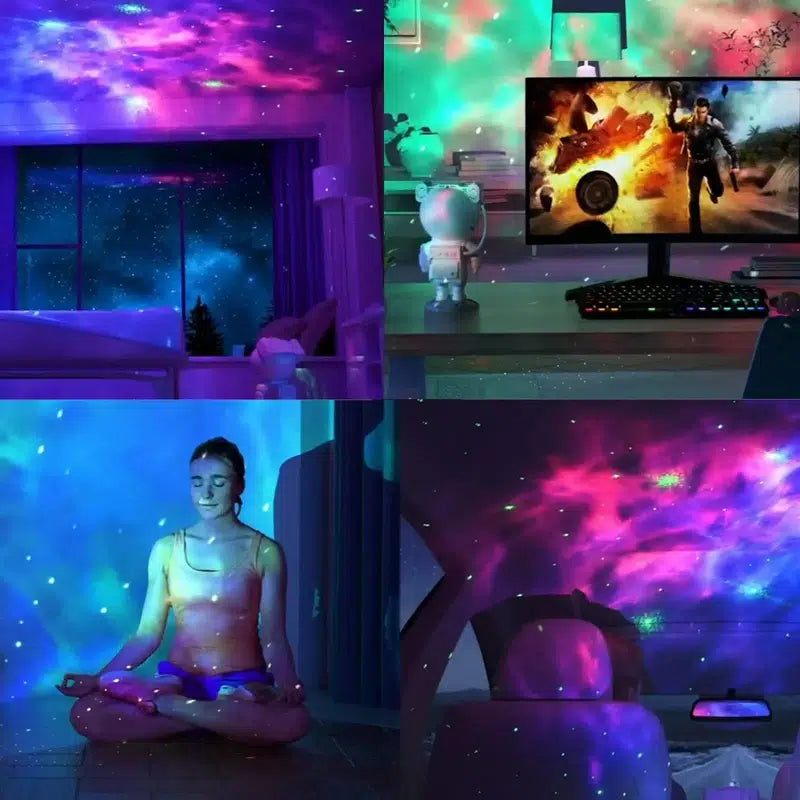 Astronaut Galaxy Projector with Remote Control and Adjustable Angle