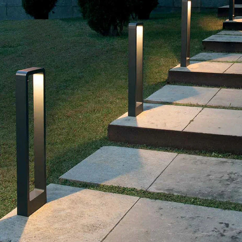 Waterproof LED Floor Garden Lamp - Elegant Stainless Steel Outdoor Lighting