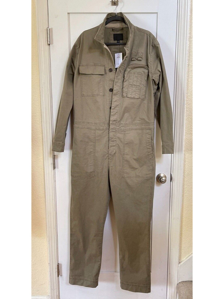 Relaxed Fit WWll-Inspired Men's Flight Jumpsuit
