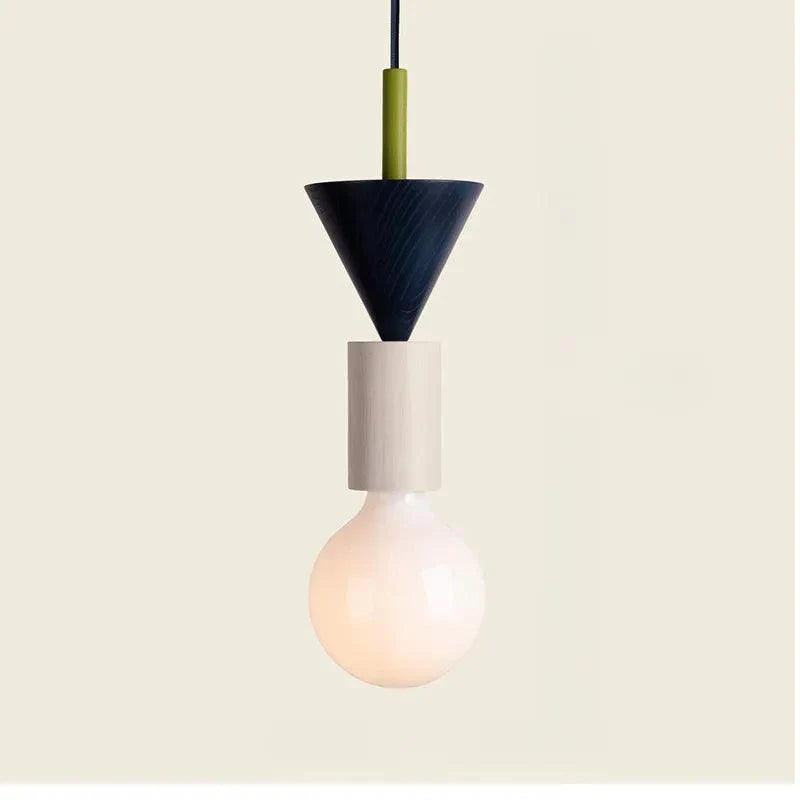 Memphis Geometric Chandelier - Modern Designer Light Fixture