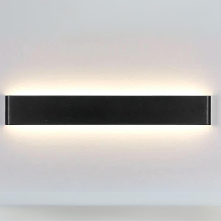 Nordic LED Wall Light in Brushed Aluminum - Modern Indoor Fixture