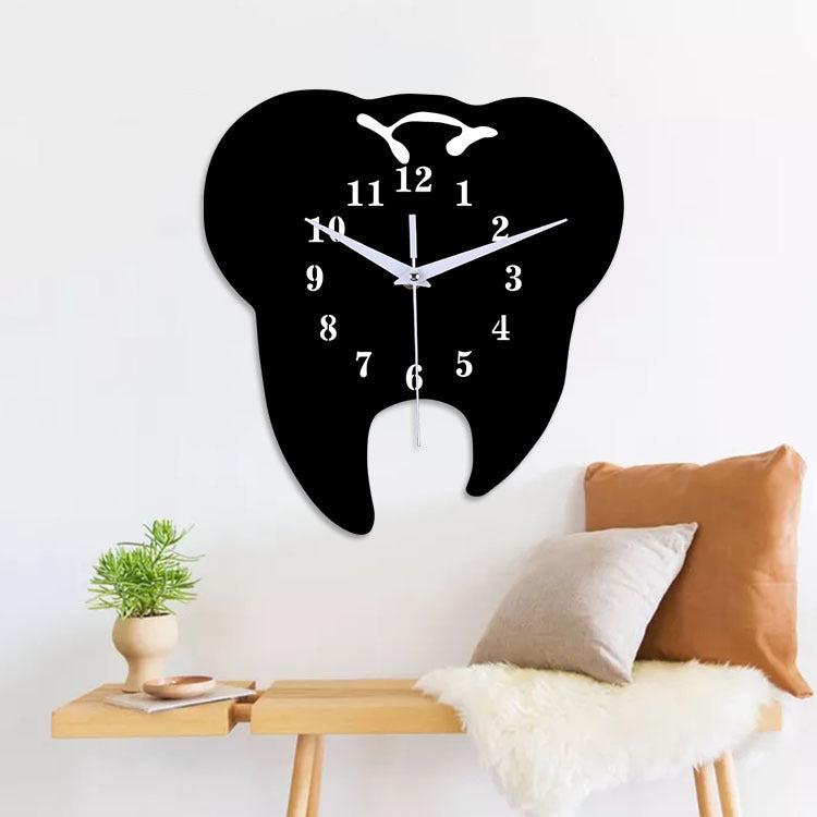 Dental Themed Silent Wall Clock for Clinics and Home