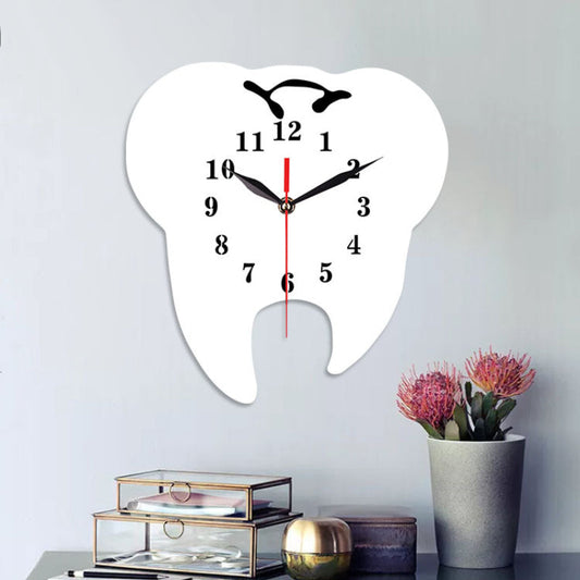 Dental Themed Silent Wall Clock for Clinics and Home
