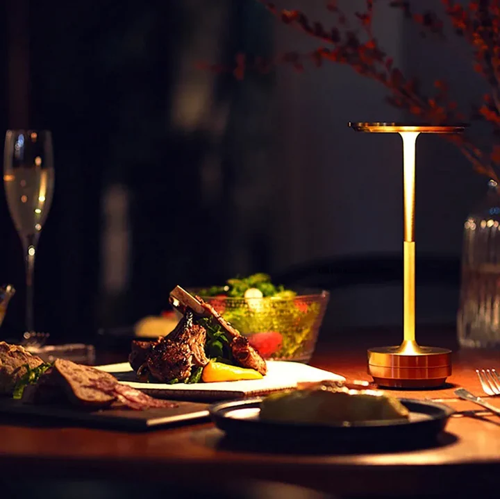 Dimmable Rechargeable Waterproof Wireless Table Lamp