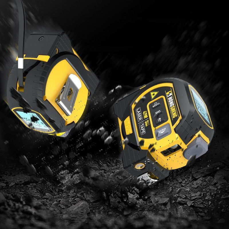3-in-1 Laser Distance Meter and Tape Measure