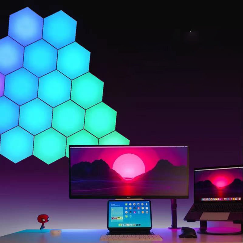 DIY Modular Touch-Sensitive Night Light with Music Sync and App Control