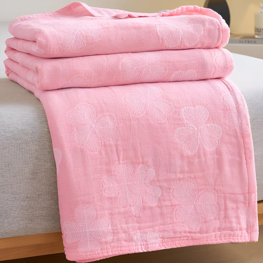 Organic Cotton Gauze Blanket for Sensitive Skin