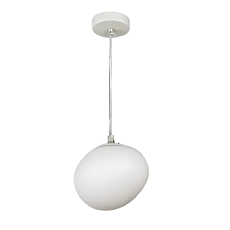 Glass Pebble Pendant Light - Modern Elegant Design