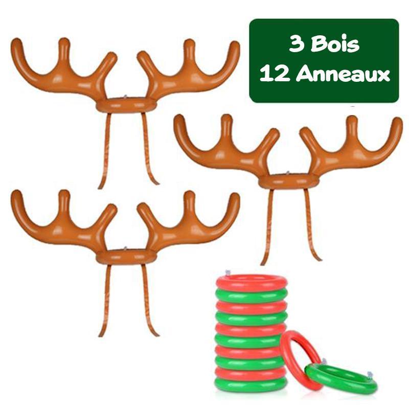 Inflatable Christmas Reindeer Ring Toss Game
