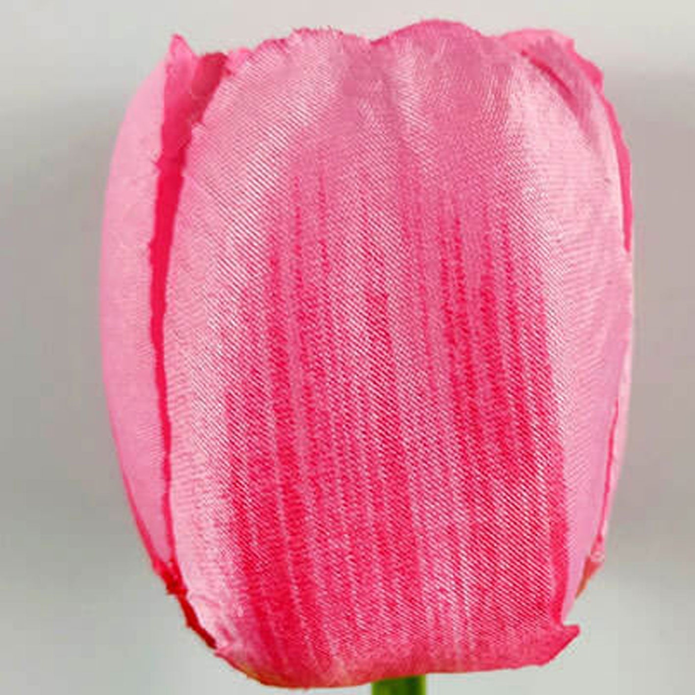 Solar LED Tulip Flower Garden Light Stake - Pink & Green