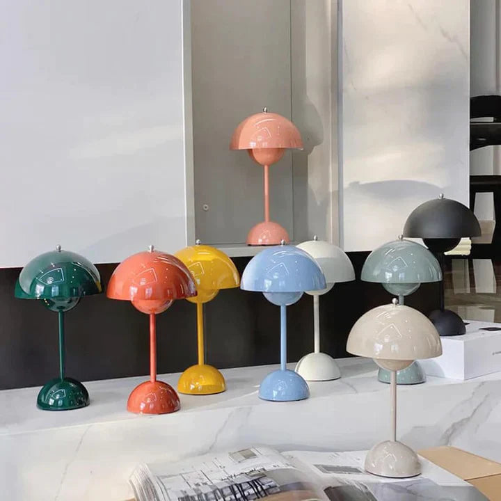 Portable Rechargeable Table Lamp with Color Options