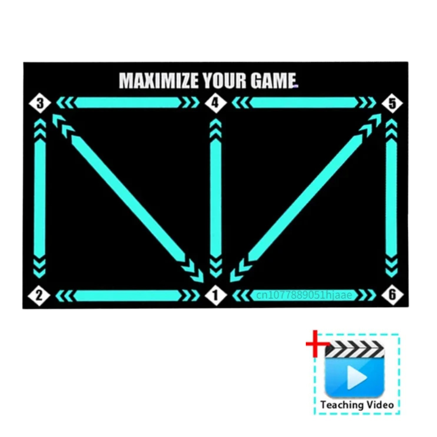 Youth Football Training Mat with Video Coaching Program