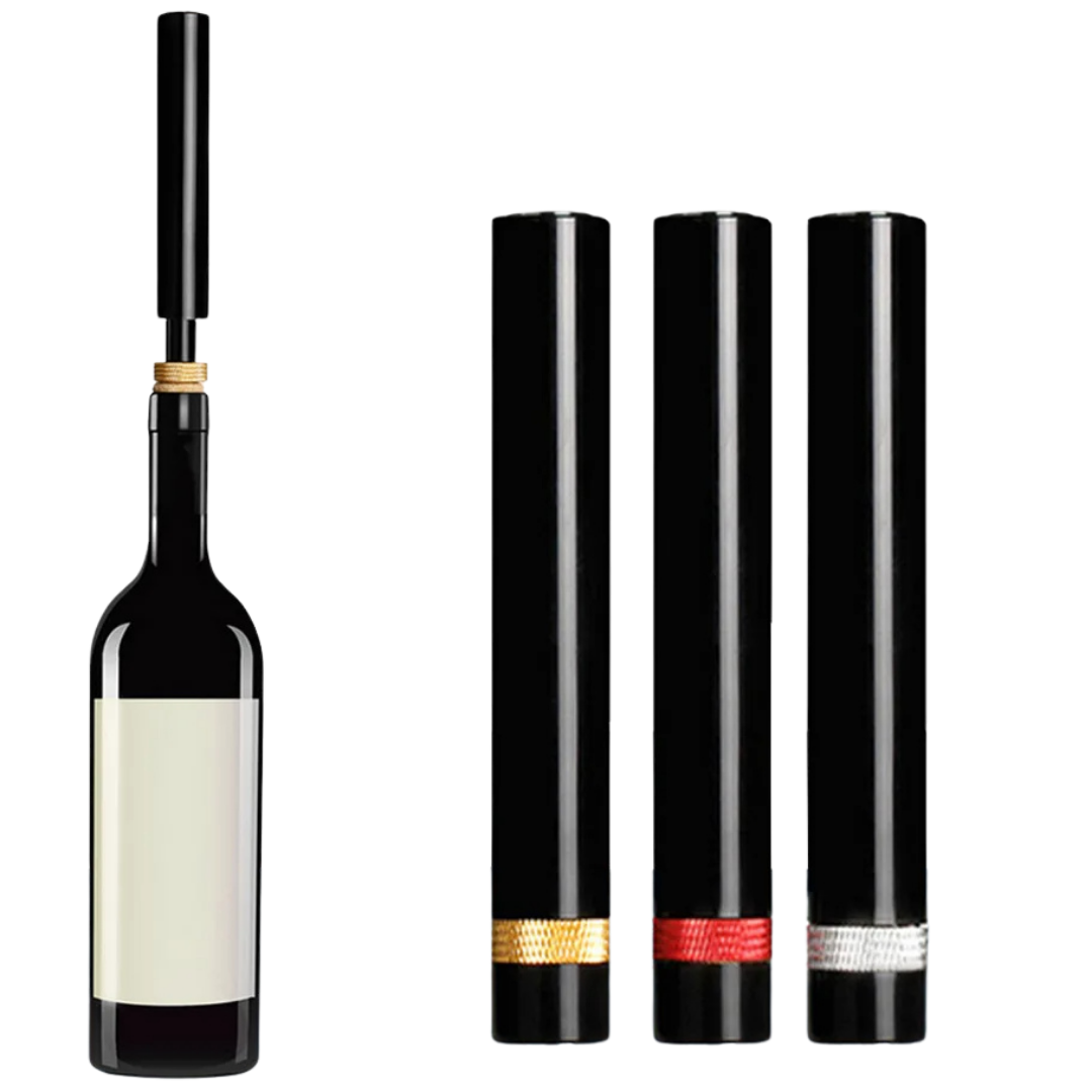 Air Pressure Wine Opener – Stainless Steel Ergonomic Design
