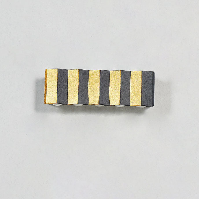 Modern Gold Aluminum Outdoor LED Wall Light