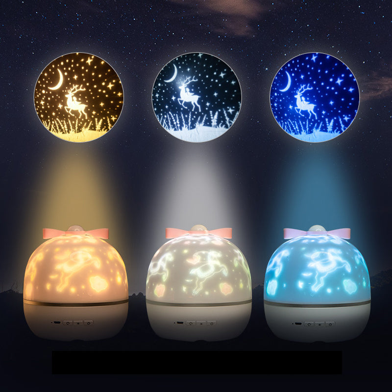 Star Projector Night Light with 6 Films and Music