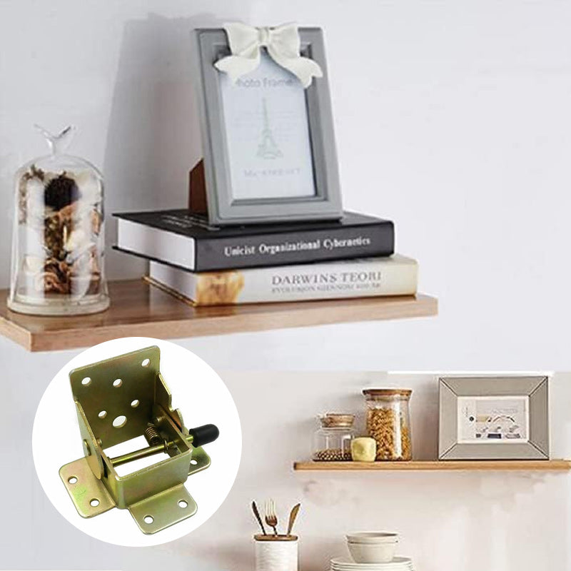Foldable Metal Hinges with Antique Gold Finish